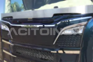 Nerezová lišta do masky, Scania NGT R