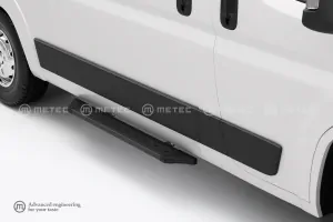 Boční nášlap ,,Problack"- zadní, OPEL MOVANO 22-, PEUGEOT BOXER 07-, CITROEN JUMPER 07-, FIAT DUCATO 07-, TOYOTA PROACE MAX 24-, CITROEN JUMPER 24-