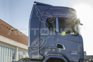 Nerezový kryt spoilerů, Scania NTG S