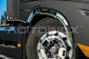 Nerezový lišta nad kola, Volvo FH 2020