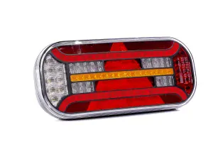 LED koncové světlo Fristom 12-24V, 6 funkcí, Dynamický blinkr