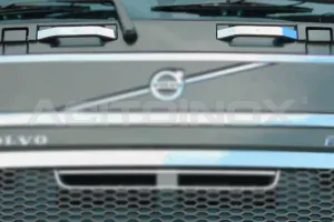 Nerezové lišty na držáky pod stěrače, Volvo FH4