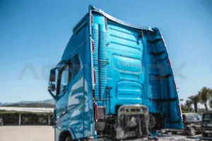 Zakabinové lišty profilů spoilerů, Volvo FH4 - globetrotter XL cab.
