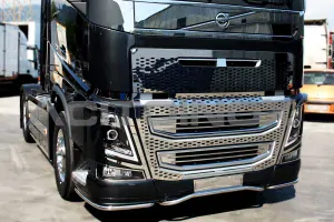 Sada nerezových lišt do masky, Volvo Fh4