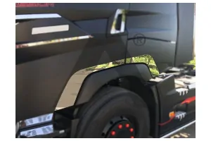Nerezové lišty nad přední kola ,,High cab", Renault T