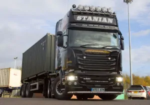 Střešní nerezový rám Kelsa HiBar Scania R-series, Topline