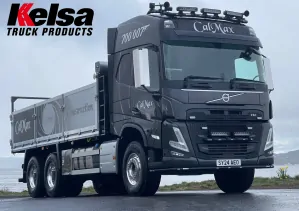 Přední nerezový rám Kelsa MiniBar pro Volvo V5 FM Globetrotter