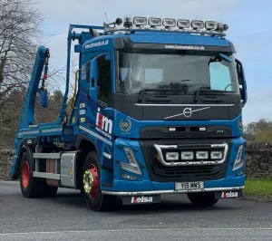 Střešní nerezový rám Kelsa HiBar pro Volvo V5 FM- denní kabina