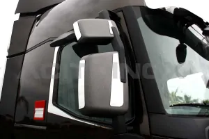 Nerezové lišty na zrcátka, Renault T