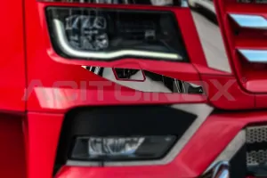 Nerezové lišty pod potkávací světla, Man TGX 2020