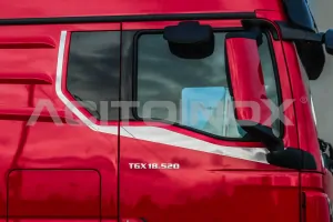 Nerezové lemy oken, Man TGX 2020
