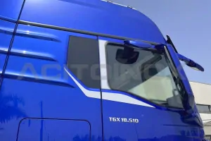 Nerezové lemy pod okna, Man TGX 2020