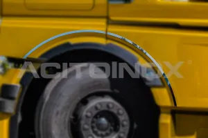 Nerezové lišty nad blatník, Man TGX 2020
