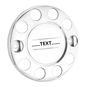 Kryt kola 22,5" nerezový s (otvory na šrouby 22 mm) pro nerezové disky