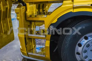 Nerezové zrcadla do schůdků, Man TGX 2020