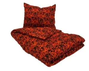 Sada povlečení do kamionu dánské, 100% bavlna - Červená