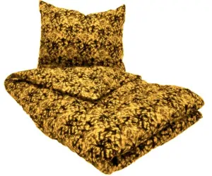 Sada povlečení do kamionu dánské, 100% bavlna - Žlutá