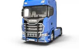 Rám BullBar Metec ,,Outlander", Scania S, R- nízký, střední nárazník