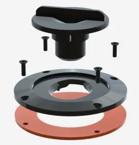 Víčko s uźávěrem XXl pro KOCKON Mach II - bez zámku