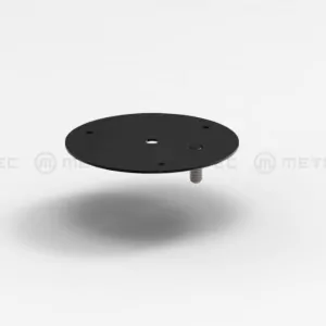 Podložka pro montáž majáků na rovné ploše lakovaná 165 mm | Univerzální