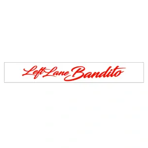 Zástěrka Left lane Bandito 2400x350 mm Bílá