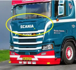 Vrchní díl másky Scania New generation