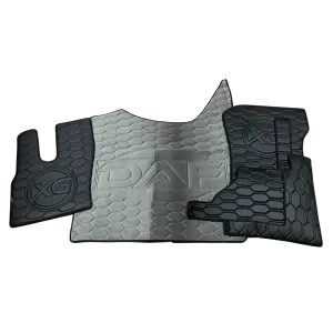 Podlaha DAF XG, XG+ (odpružená/odpružená)- černá/šedá