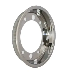 Nerezová poklice 19,5" na přední kola, 10 šroubů, PCD 335mm