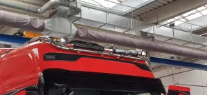 Střešní nerezový rám s 5 bílými a 6 oranžovými LED, pro FORD F-Max