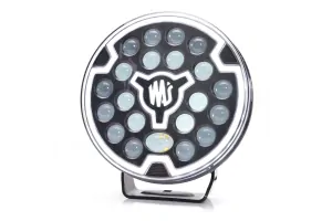 LED přídavný reflektor Waś 9" 228mm, s pozičním světlem, 12-24V, ECE