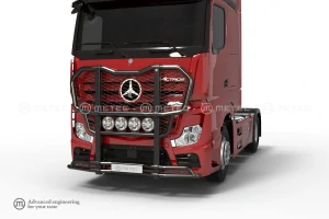 Rám BullBar Metec ,,Outlander", Mercedes Actros, lakovaný