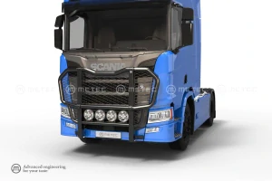 Rám BullBar Metec ,,Outlander", Scania R/S- vysoký nárazník, lakovaný