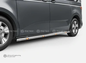 Boční rámy ø60mm, 4 oranžové LED pro Volkswagen Transporter 7