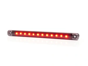 LED poziční světlo Waś 12-24V, 238mm, zatmavené
