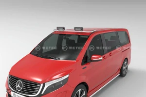 Střešní rám, 2 upínadla světel, pro MERCEDES EQV 20-