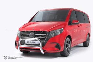Přední ochranný rám ,,Nordicbar", 4 fixní upínadla světel, pro MERCEDES VITO 24-, V-CLASS 24-