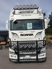 Sluneční clona pro Scania NTG 35cm, 7 výřezů