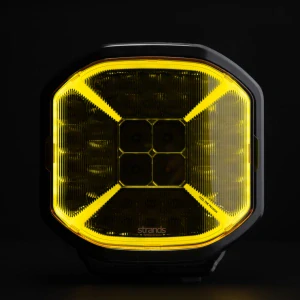 LED přidavný reflektor Strands X DRIVING LIGHT 9" (22,8cm), poziční světlo, 10-32V, ECE R148, R149, R112