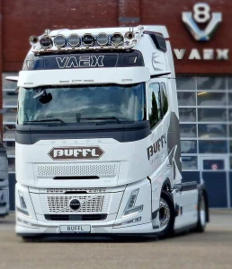 Střešní nerezový rám Kelsa HiBar široky pro Volvo FH Aero- GLB a GLB XL