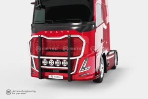 Rám BullBar Metec ,,Outlander", VOLVO FH AERO 24-, bez přídavného spoileru