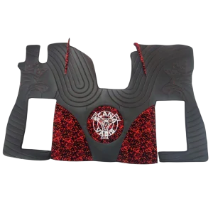 Podlaha SCANIA VABIS NTG S (odpružená/odpružená)- černá/dánská plýš + podsvícený vabis