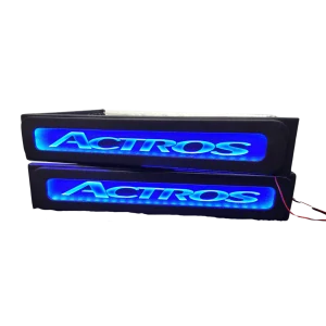 Podsvícená základna sedadla Mercedes ACTROS- nápis Actros + modré podsvícení