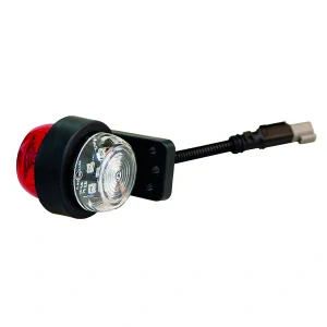LED obrysová lampa Strands, ADR, DT konektor- bílá/červená