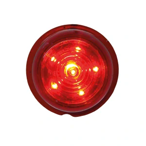 LED obrysová lampa Strands Viking, 6 LED, 12-24V, ECE R7, R10, ADR- červená