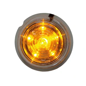 LED obrysová lampa Strands Viking, 6 LED, 12-24V, ECE R7, R10, ADR- oranžová