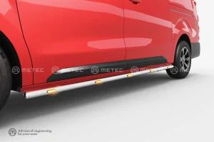 Boční rámy ,,BRACE-it", 5 oranžových LED, pro CITROEN JUMPY 24-, PEUGEOT EXPERT 24-