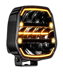 LED přídavný reflektor Ledson Epix9+ (228,6mm), s pozičním světlem, strobo, 9-36V, 180W- černé