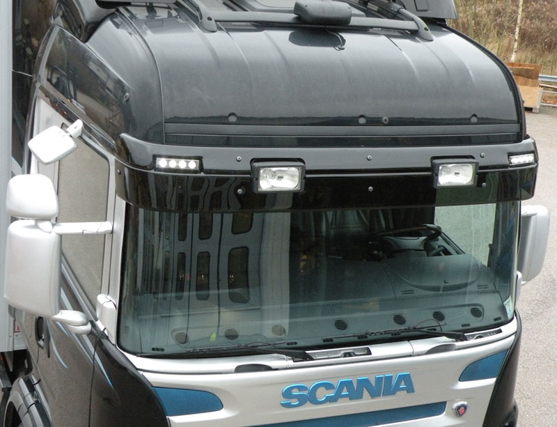 Sluneční clona Scania R/4-serie/Highline&Normal, art. 5147A-pouze akrylová část