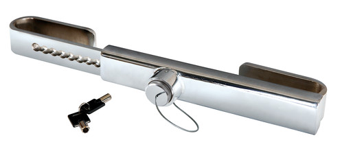 Zabezpečení návěsu / 34 cm - 48 cm  POCHROMOVANÁ OCEL