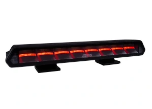 LED Pracovní rampa Ledson Epix14+, s červeným a oranžovým pozičním světlema, strobo, 9-36V, 120W